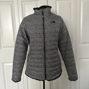 North face reversible puffer coat